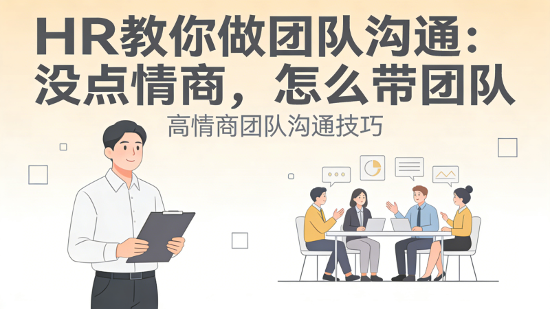 HR教你做团队沟通：没点情商，怎么带团队-洛柒笔记
