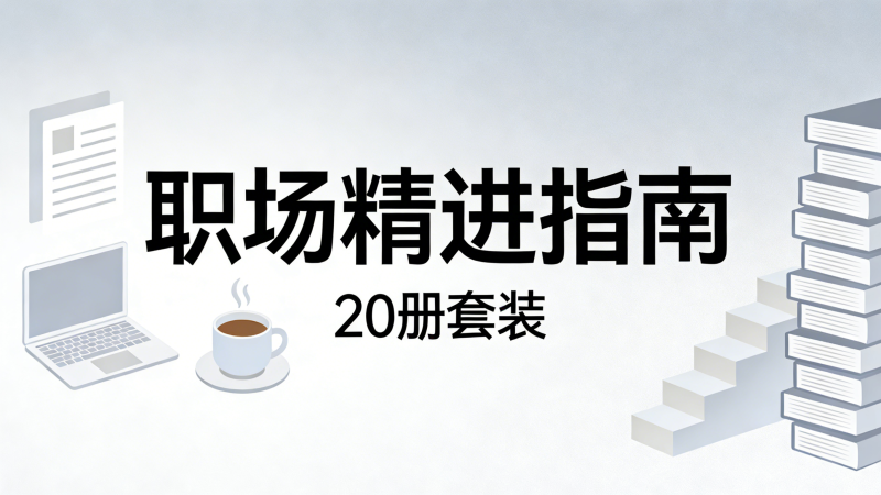 《职场精进指南》[20册]-洛柒笔记