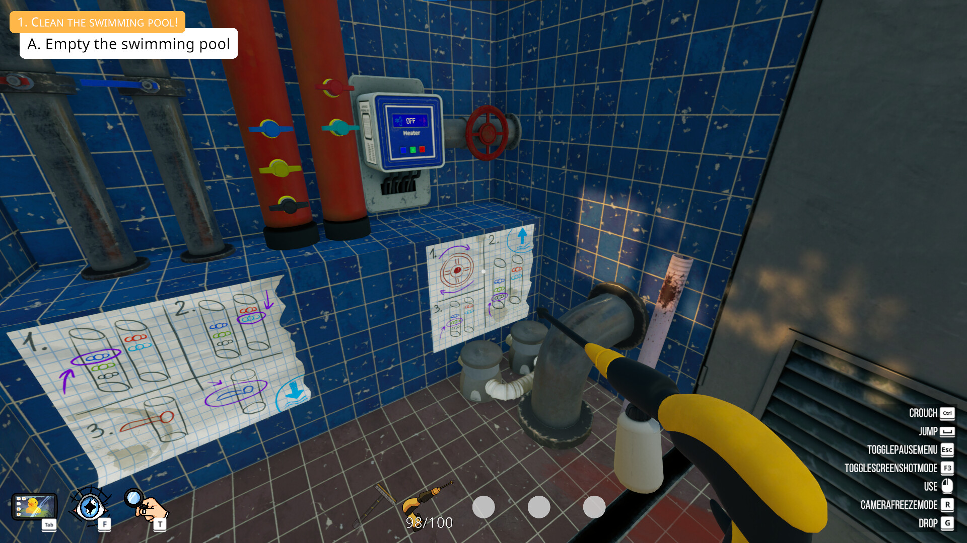 《泳池清洁模拟器》中文版-洛柒笔记