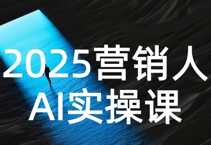 2025营销人Al实操课，AI营销抢跑实战，从Prompt到方案，效率碾压同行-洛柒笔记