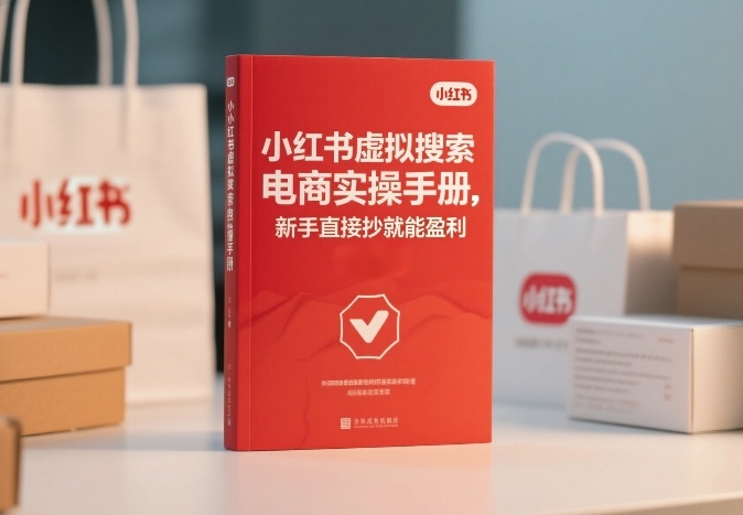 小红书虚拟搜索电商实操手册,新手直接抄就能盈利-洛柒笔记