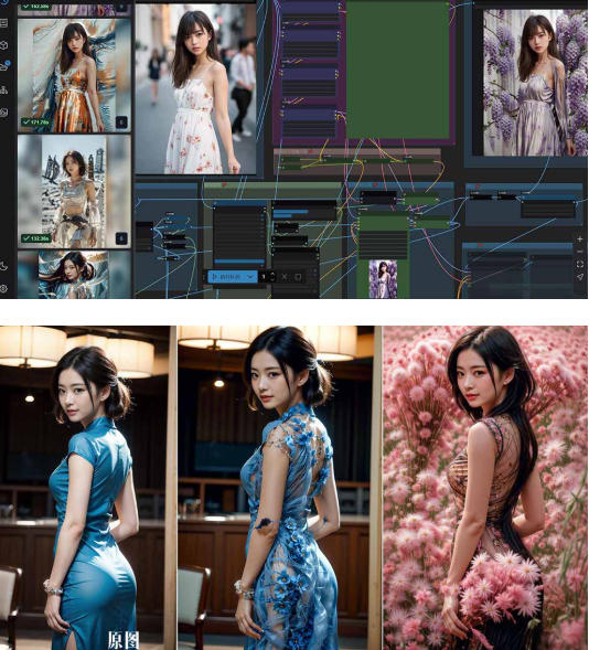 ComfyUI人像写真摄影工作流：本地一键部署，换装换场景换脸全搞定，影楼效率翻倍-洛柒笔记