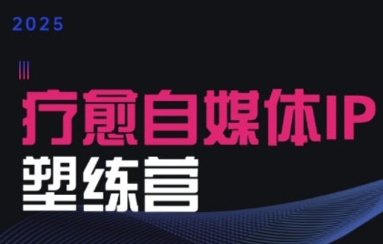 2025治愈自媒体IP训练营，专为疗愈领域从业者打造-洛柒笔记