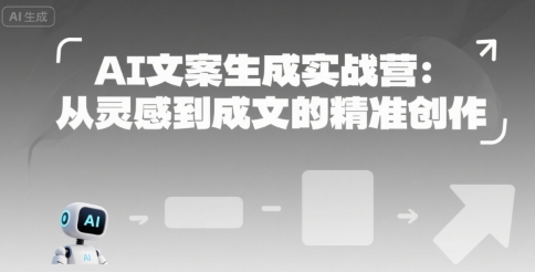 AI文案生成实战营：从灵感到成文的精准创作-洛柒笔记