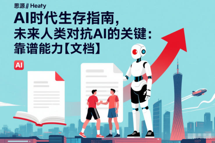AI时代生存指南，未来人类对抗AI的关键：靠谱能力【文档】-洛柒笔记