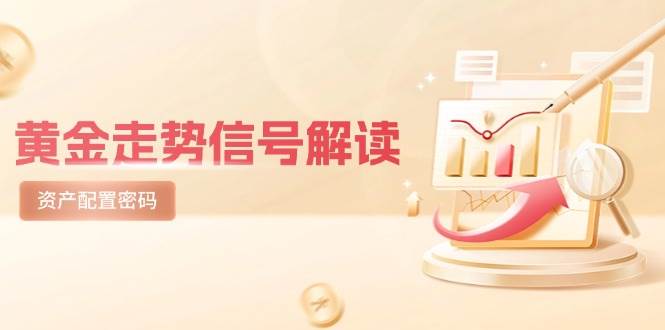 （14860期）黄金走势信号解读，避险逻辑+市场情绪，美股剧震后的资产配置密码-洛柒笔记