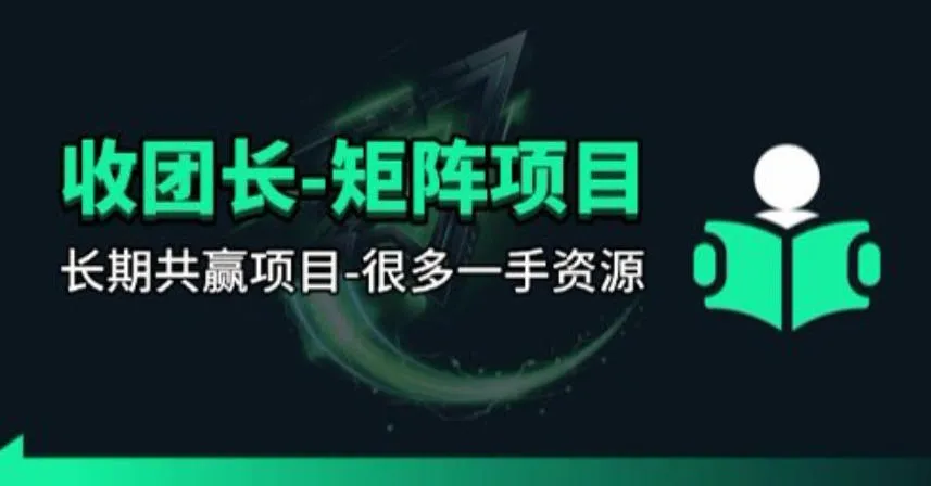 【团长合作】视频矩阵项目_招发手矩阵+剪辑师，共赢项目-洛柒笔记