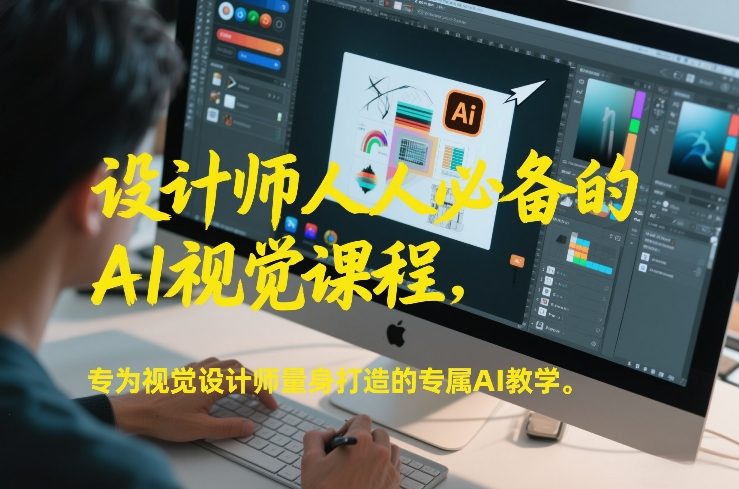 设计师人人必备的AI视觉课程，专为视觉设计师量身打造的专属AI教学-洛柒笔记
