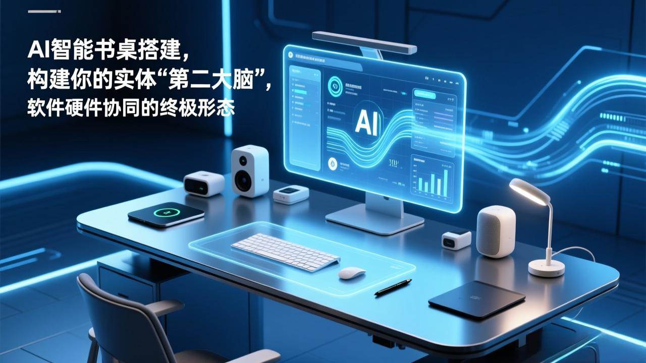 （17363期）AI智能书桌搭建，构建你的实体“第二大脑”，软件硬件协同的终极形态-洛柒笔记