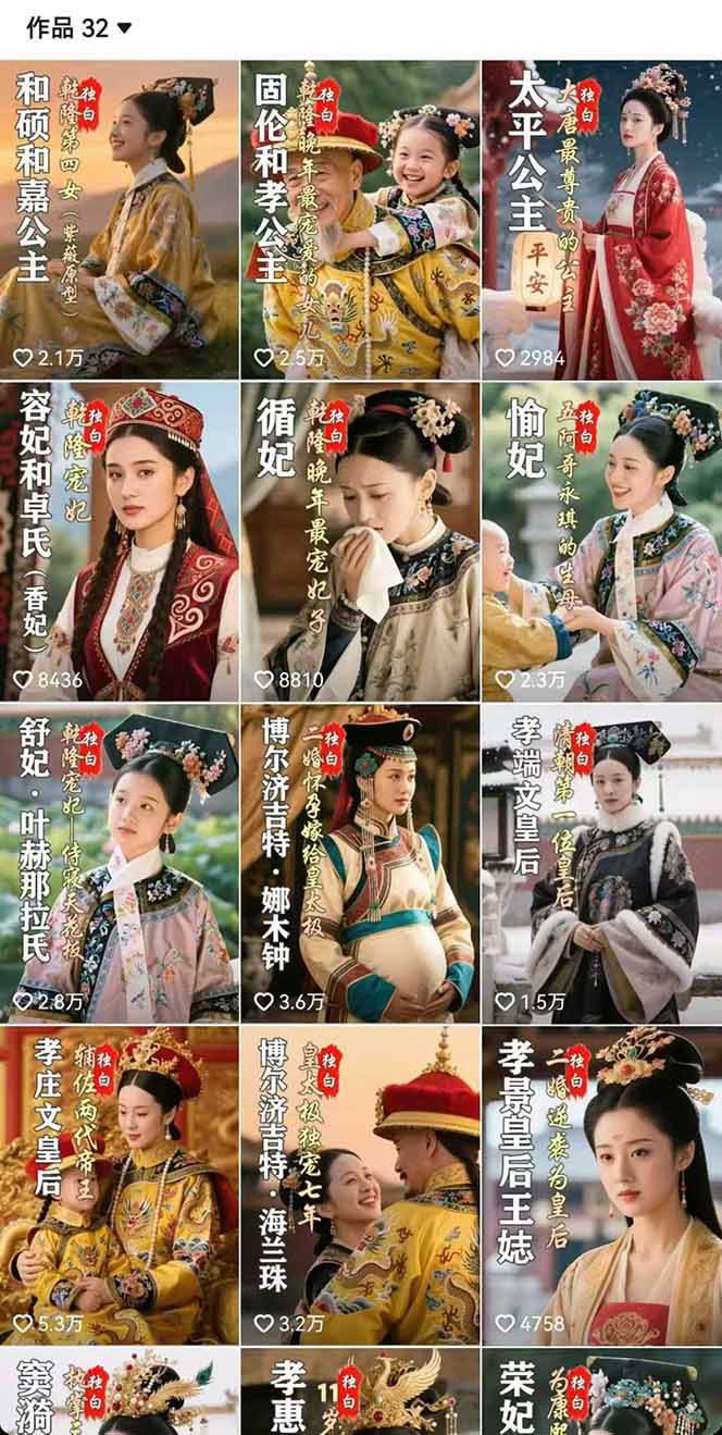 历史人物独白视频制作课，从剪辑配音到AI出图，声音克隆与背景音乐，涨粉22w+-洛柒笔记