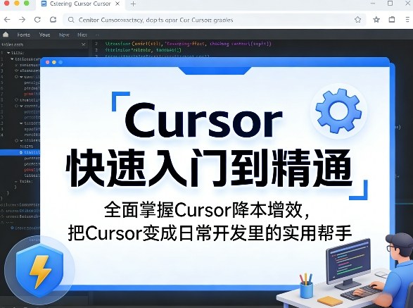Cursor快速入门到精通，全面掌握Cursor降本增效，把Cursor变成日常开发里的实用帮手-洛柒笔记
