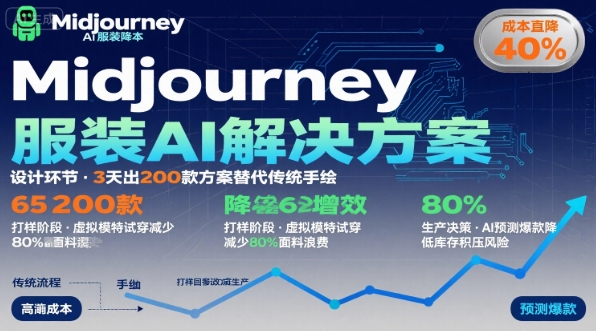 AI在服装领域的运用，使用midjourney做服装辅助企业降低成本-洛柒笔记