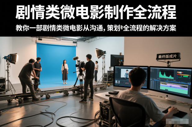 剧情类微电影制作全流程，教你一部剧情类微电影从沟通，策划到拍摄制作全流程的解决方案-洛柒笔记