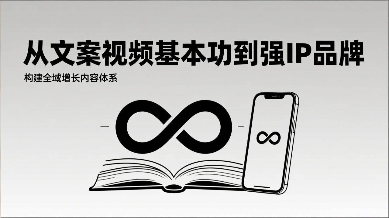 （17166期）2026内容获客系统课：从文案视频基本功到强IP品牌，构建全域增长内容体系-洛柒笔记