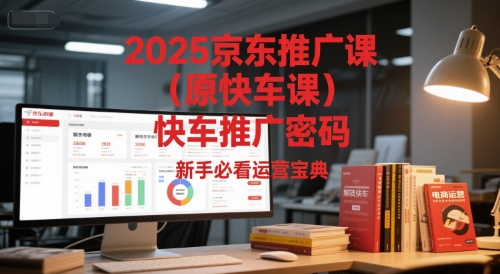 2025京东推广课（原快车课）解锁京东快车推广密码，新手必看运营宝典-洛柒笔记