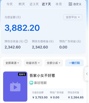 短剧搬砖新玩法，软件批量二创剪辑，7天赚了3800，赶紧做起来【附软件】-洛柒笔记