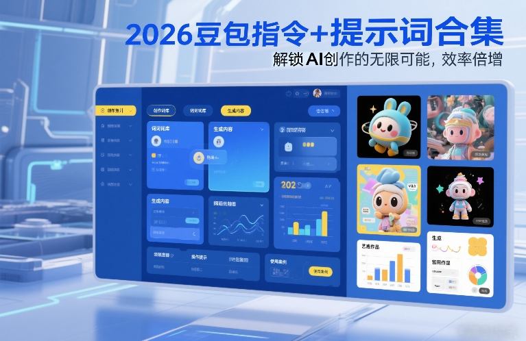 2026豆包指令+提示词合集，解锁AI创作的无限可能，效率倍增-洛柒笔记