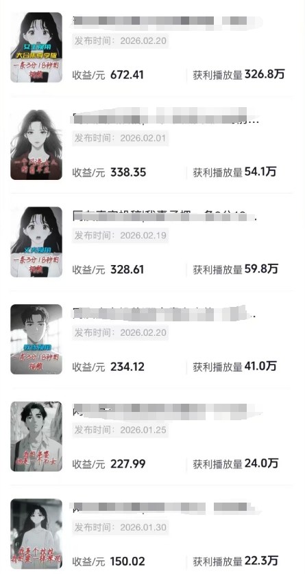 抖音某博主的AI情感故事第一人称解说视频教学，条条爆款，撸创作伙伴计划收益-洛柒笔记