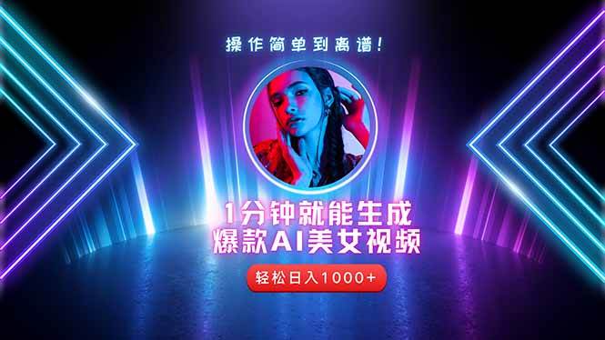 （14702期）2025年最强副业：用AI做短视频，从零开始打造爆款账号！-洛柒笔记