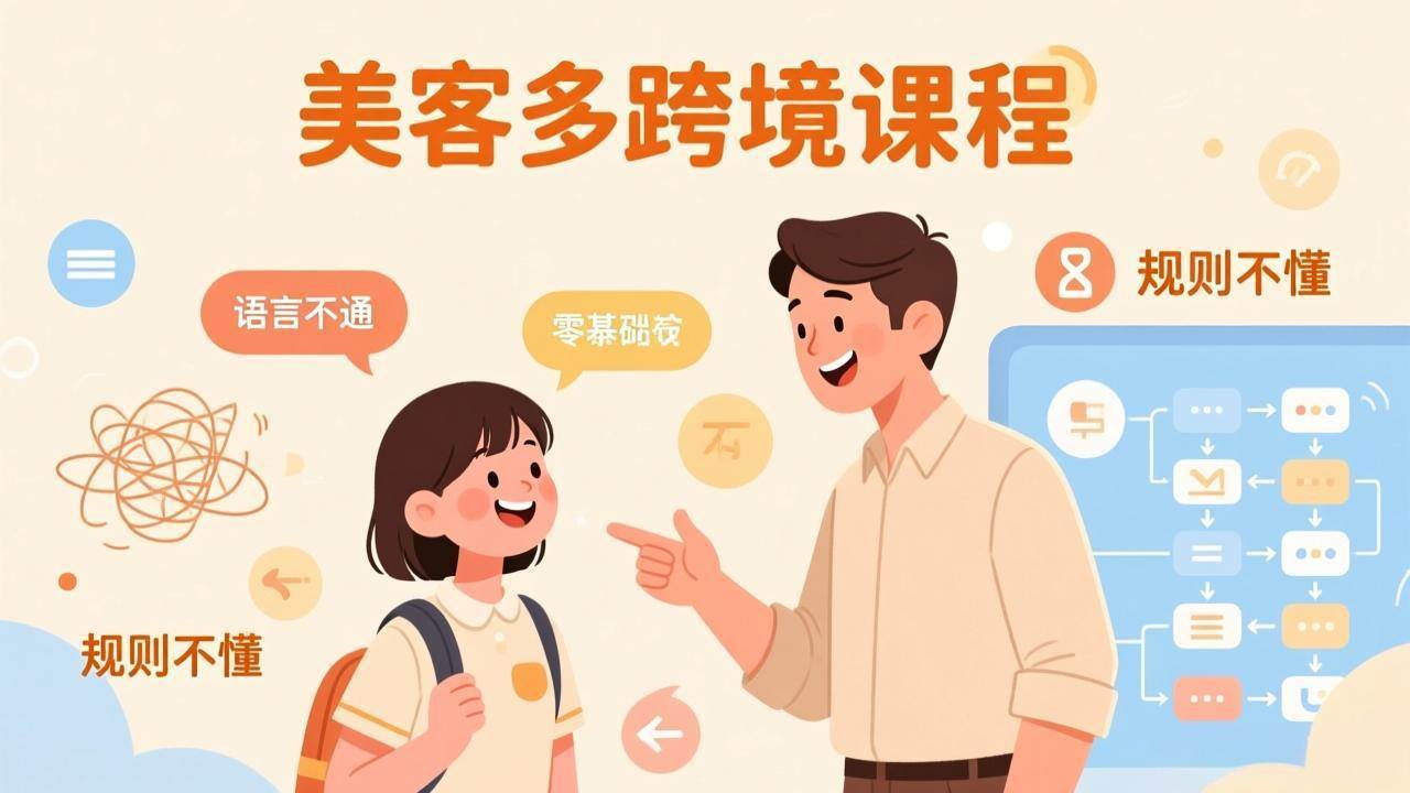 （17503期）怕语言不通、怕不懂规则？零基础小白也能做的美客多跨境课，手把手带你美客多开店稳赚-洛柒笔记