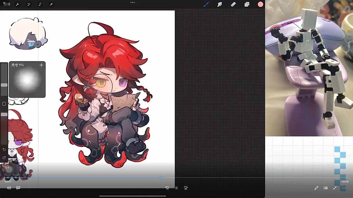 （18036期）零基础学Q版立绘：从头身比例到服装细化，掌握让角色又可爱又有设计感的核心技法-洛柒笔记