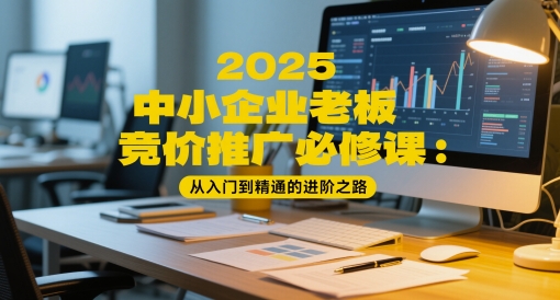 2025中小企业老板竞价推广必修课：从入门到精通的进阶之路-洛柒笔记
