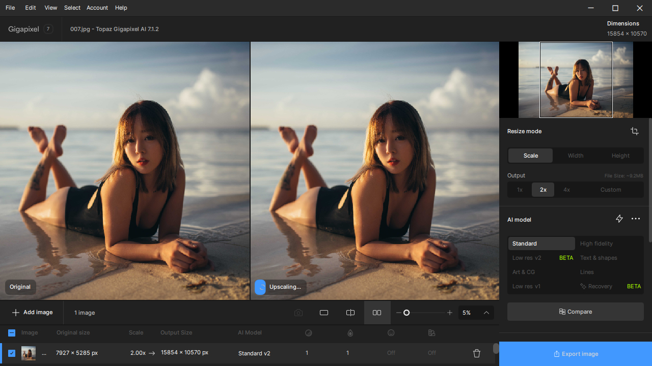 图片无损放大Topaz Gigapixel AI v8.4.4-洛柒笔记
