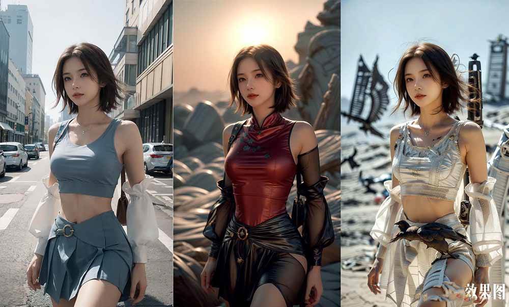 （18268期）ComfyUI人像写真摄影工作流：本地一键部署，换装换场景换脸全搞定，影楼效率翻倍-洛柒笔记