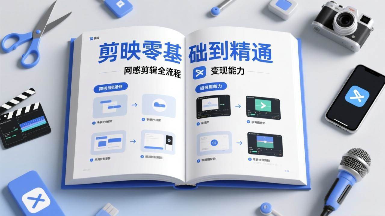 （17473期）剪映零基础也能快速上手，从入门到精通掌握网感剪辑全流程，掌握能直接变现的剪辑能力-洛柒笔记