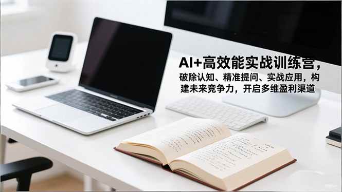 （16635期）AI+高效能实战训练营，破除认知、精准提问、实战应用，构建未来竞争力，开启多维盈利渠道-洛柒笔记