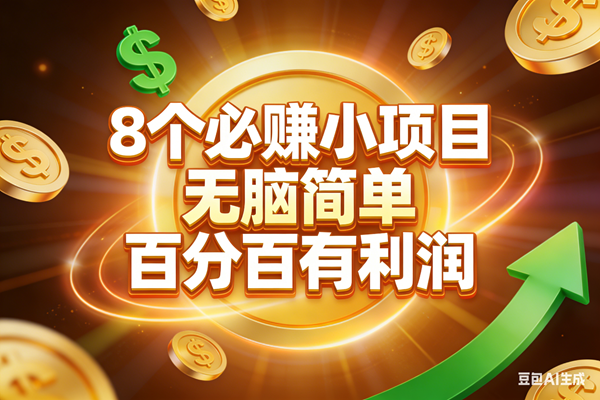 （17178期）10个必赚小项目，无脑简单，百分百有利润，副业首选，日入200+-洛柒笔记