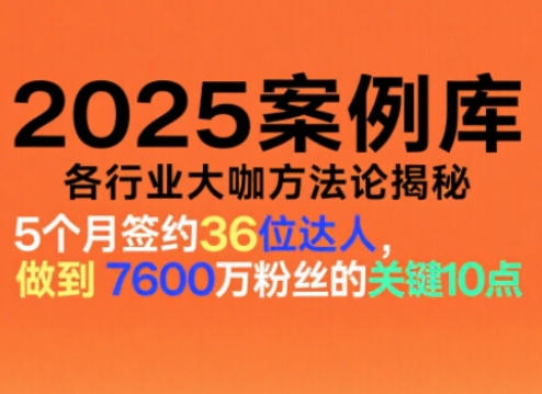 波波来了案例库，收录各行业大咖的方法论，各行业大咖方法论揭秘（更新2026年3月）-洛柒笔记