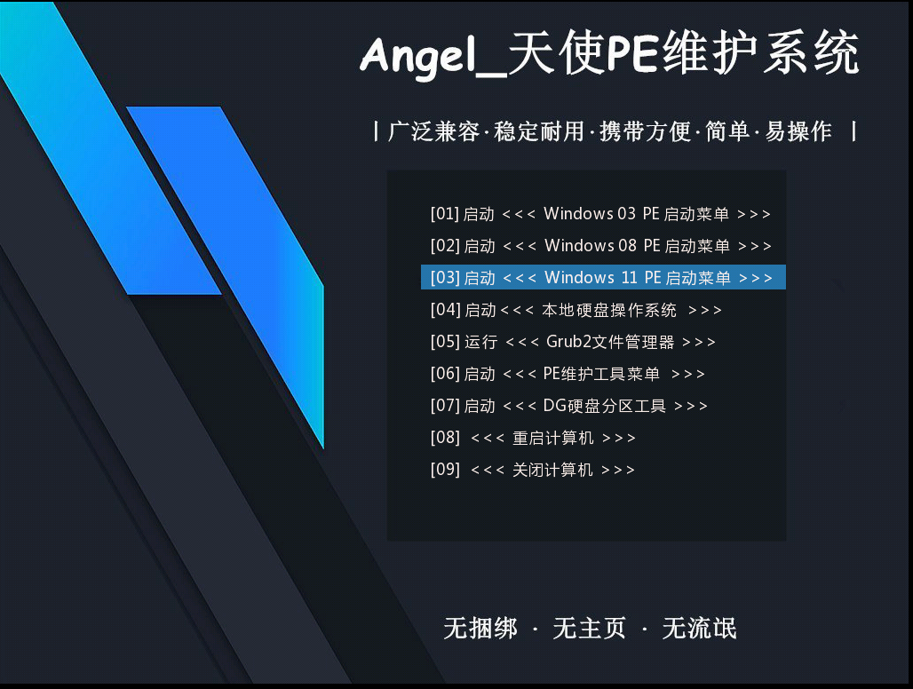Angel_PE 六合一网络纯净版 v2025.09.19插图1