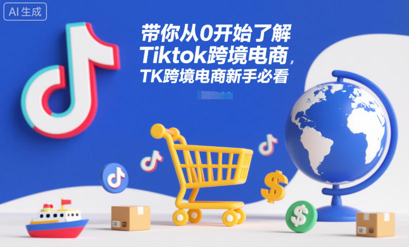 带你从0开始了解Tiktok跨境电商，TK跨境电商新手必看-洛柒笔记