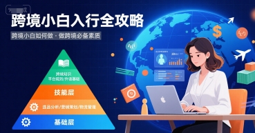 跨境小白如何做，跨境小白入行全攻略，做跨境必备素质-洛柒笔记