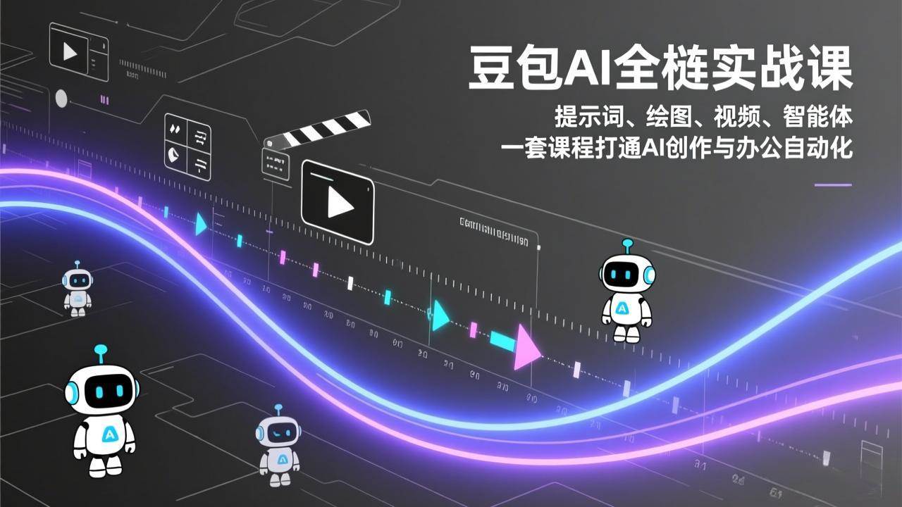 （17385期）豆包AI全栈实战课：提示词、绘图、视频、智能体，一套课程打通AI创作与办公自动化-洛柒笔记