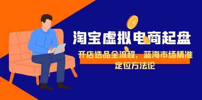淘宝虚拟电商起盘，开店选品全流程，蓝海市场精准定位方法论-洛柒笔记