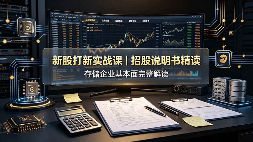 （19255期）付费文章：新股打新实战课｜招股说明书精读，存储企业基本面完整解读-洛柒笔记