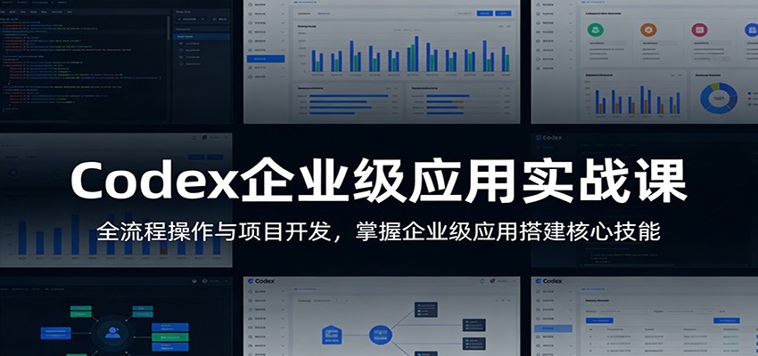 Codex企业级应用实战课：全流程操作与项目开发，掌握企业级应用搭建核心技能-洛柒笔记