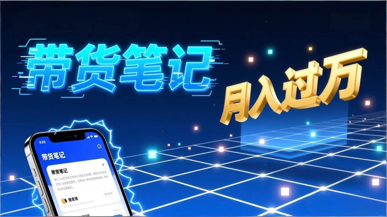 （17229期）小红书爆款笔记带货实战：拆解封面标题正文全要素，手把手教你单篇笔记带货月入过万-洛柒笔记