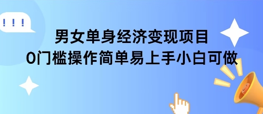 女单身经济项目变现周期长可复购率高日入1k+-洛柒笔记