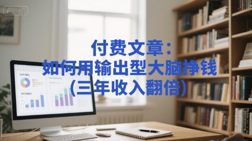 付费文章：如何用输出型大脑挣钱(三年收入翻倍)-洛柒笔记