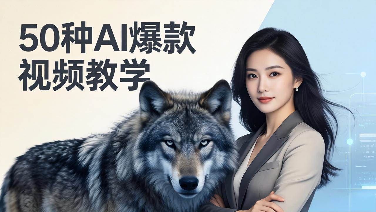 （17815期）50种AI爆款视频教学：影视级古诗词+治愈萌宠+山海经蛟龙，高阶宝典商业落地-洛柒笔记